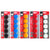 SDI Color Magnets, 30mm, 5/pack, available in Black, Blue, Orange, Red or White