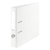 Office One PVC Colored Box File, A4 Narrow, White