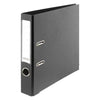 Office One PVC Colored Box File, A4 Narrow, Black