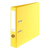 Office One PVC Colored Box File, A4 Narrow, Yellow