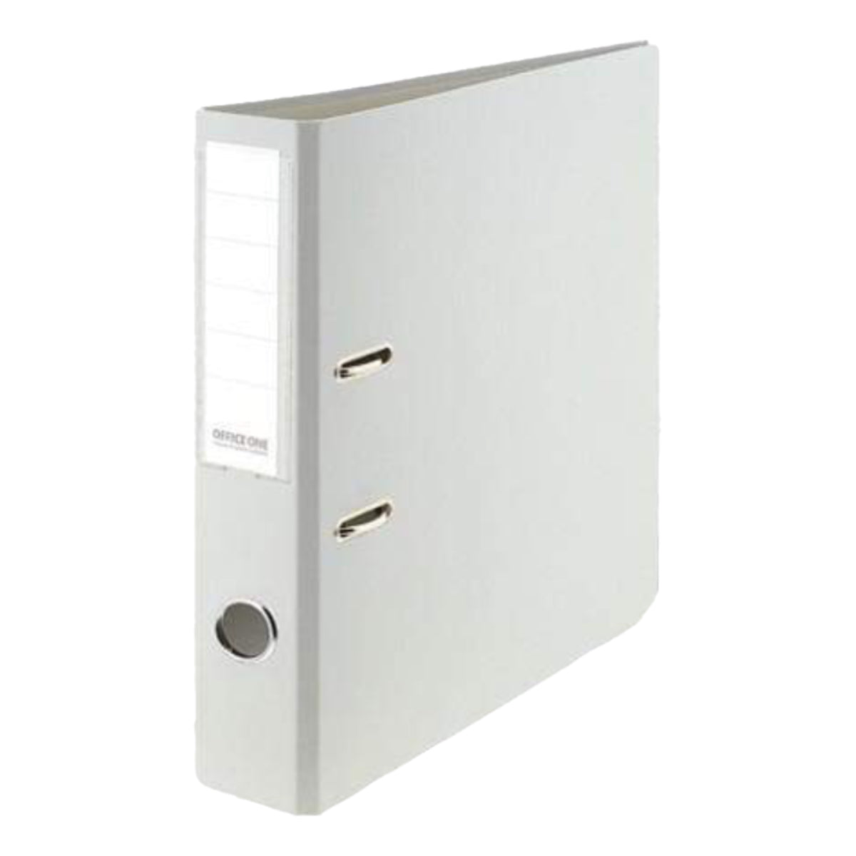 Grey File Card Office One PVC Colored Box File, F/S Broad, Grey - Office Supplies ...