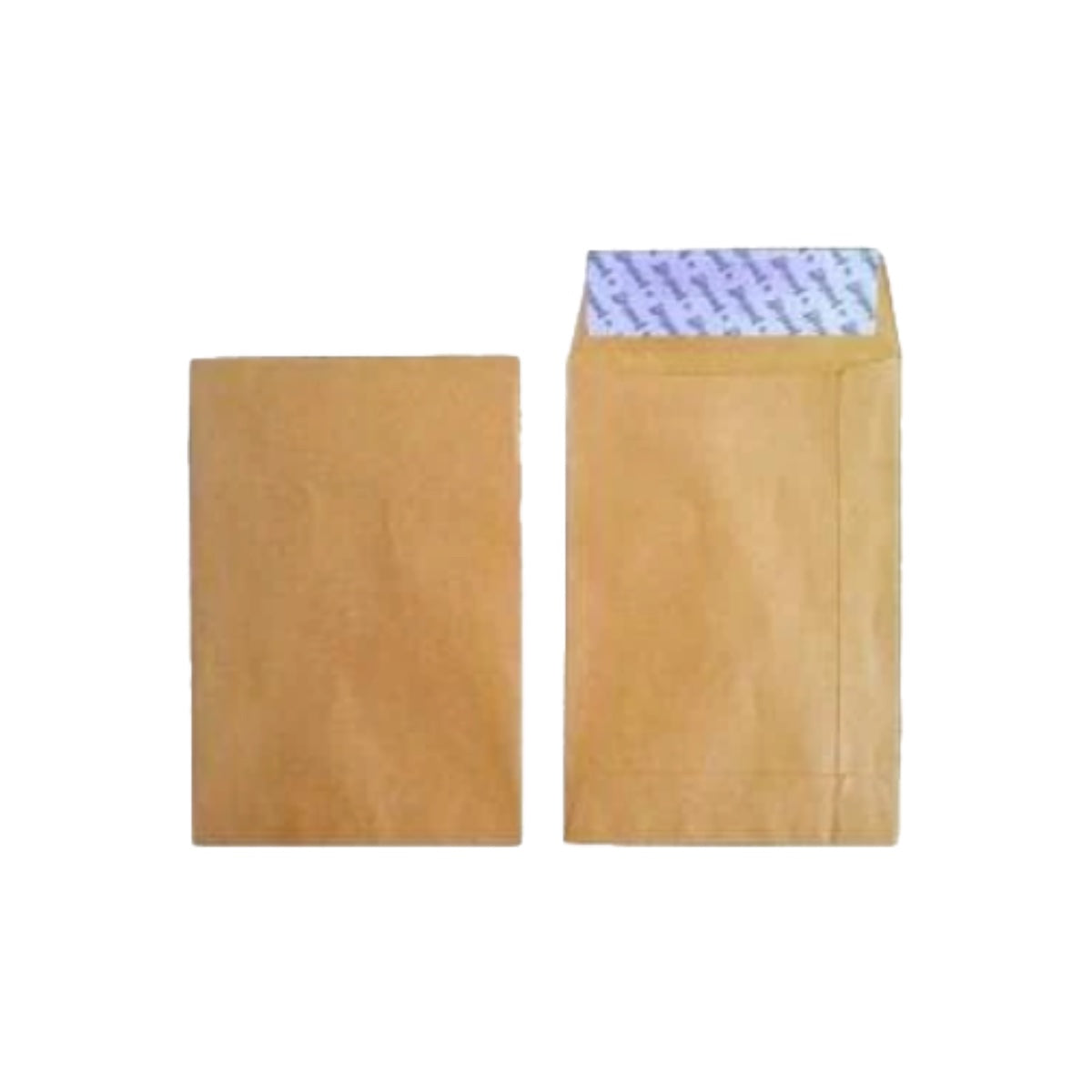 Hispapel Envelope 152 x 102 mm, 6 x 4 inches, 80gsm, Brown