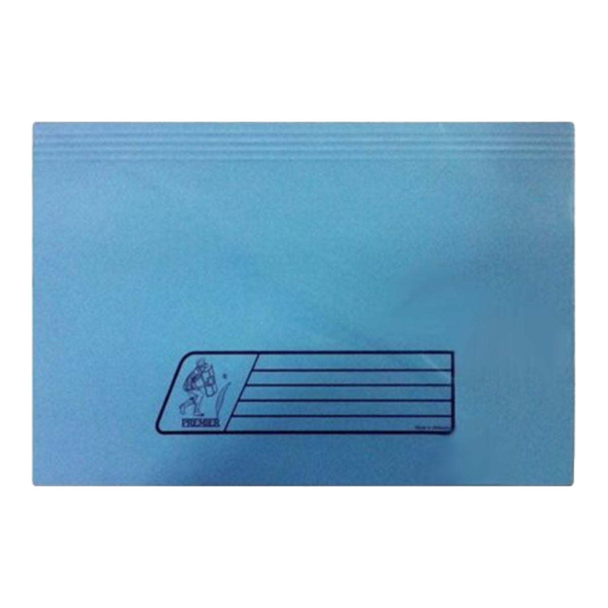 Premier Document Wallet Full Flap, 285gsm, FS, Blue
