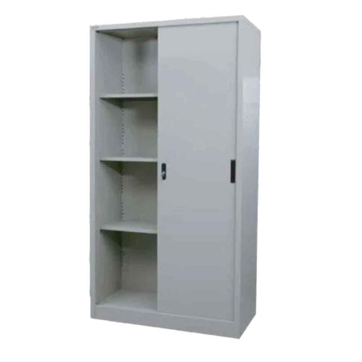 Rexel Filing Cupboard, 185x90.1x44.5 cm, Sliding Door, Grey