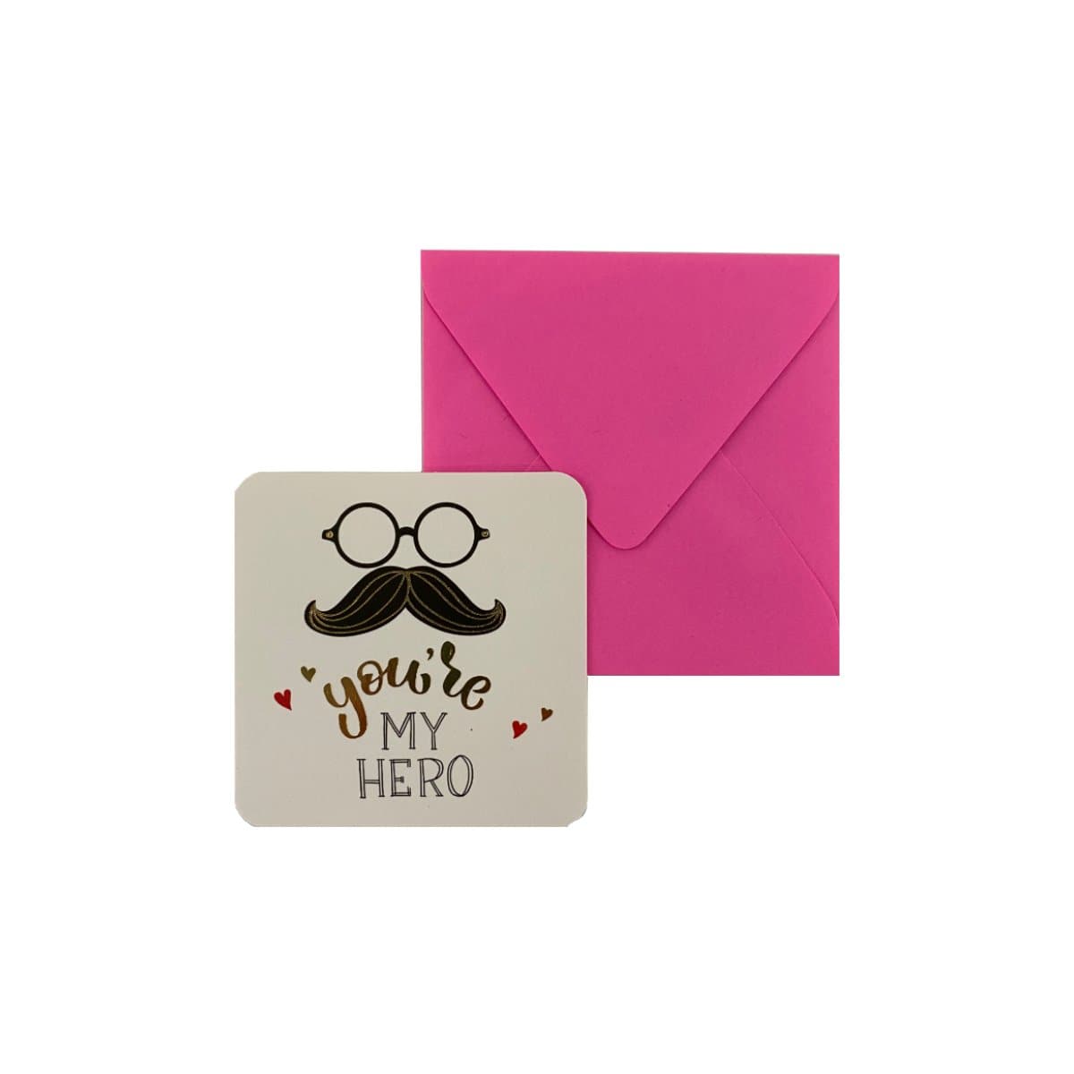 Mini Greeting Card with Envelope, Various Subjects, per piece