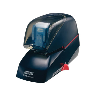 Rapid 5080 Electric Stapler, 80 Sheets Capacity, Black