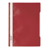 Durable Clear View Folder  - Economy A4, Red