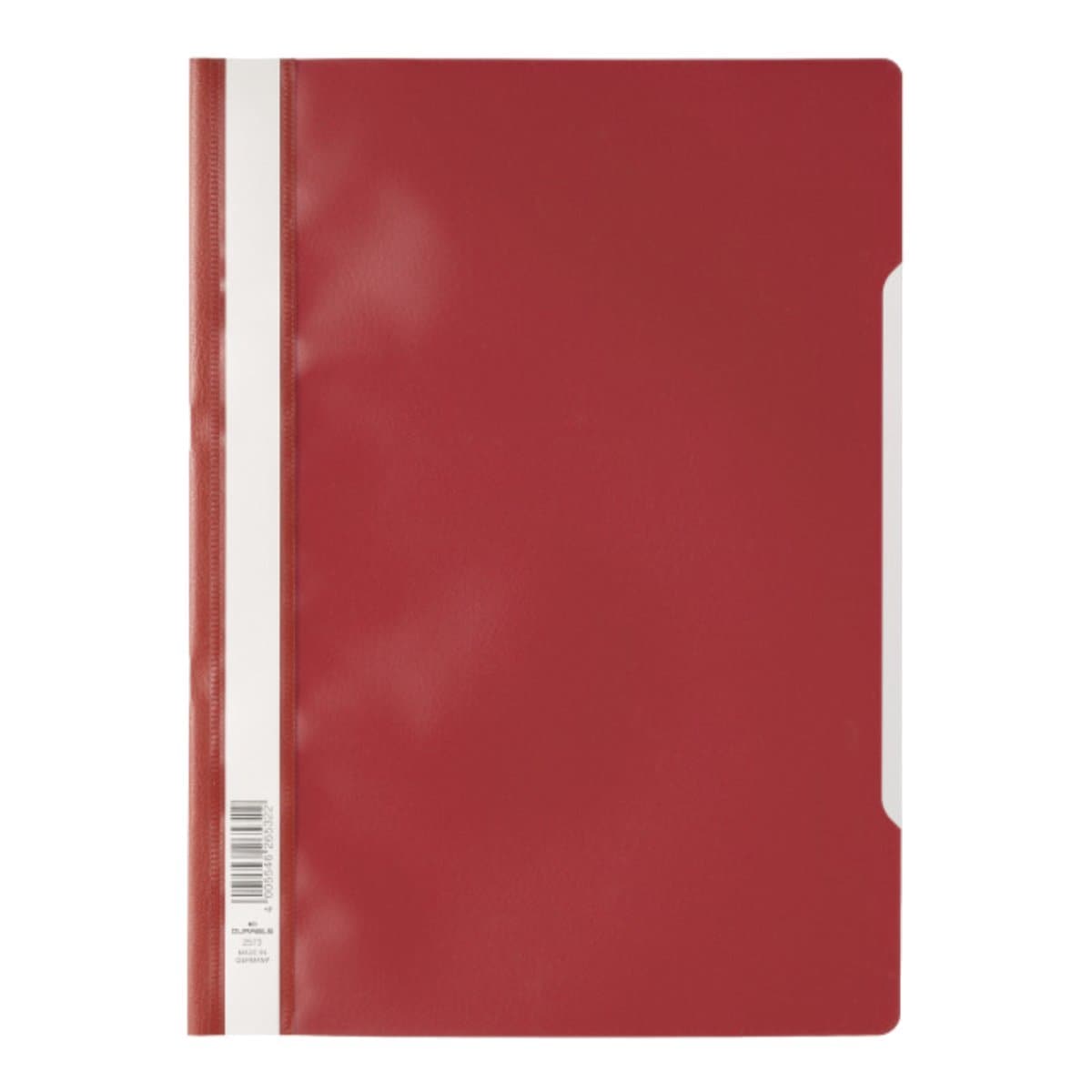 Durable Clear View Folder  - Economy A4, Red