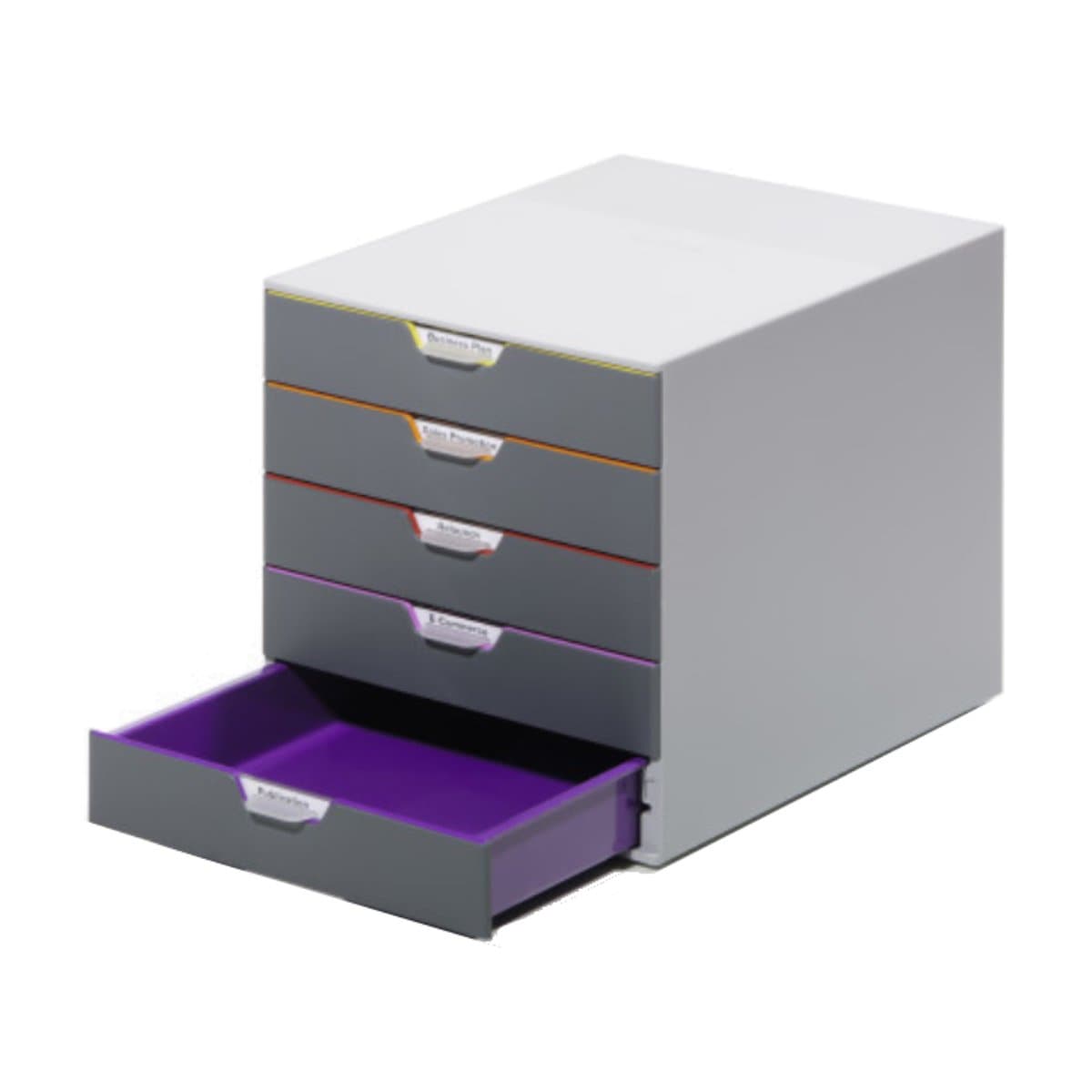 Durable Varicolor 5 - File Cabinet with 5 Colourful Drawers