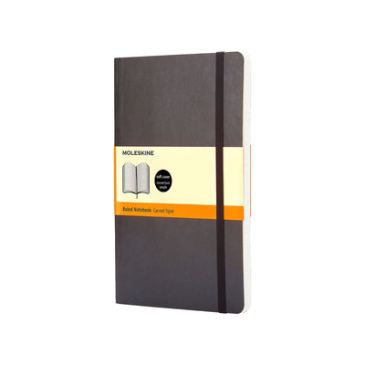 MOLESKINE Classic Notebook A5, softcover, ruled, 192 pages, Black