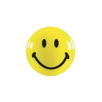 Magnetoplan Magnetic Smileys, different Sizes, Yellow