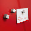 Sigel Magnetic Glass Board ARTVERUM,  48x48cm, Red