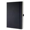 Sigel Notebook CONCEPTUM A4, Hardcover, Plain, Black