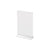 Acrylic Sign Holder 2 Sided T-Type, DL, 100 x 210 mm x 3mm Thickness