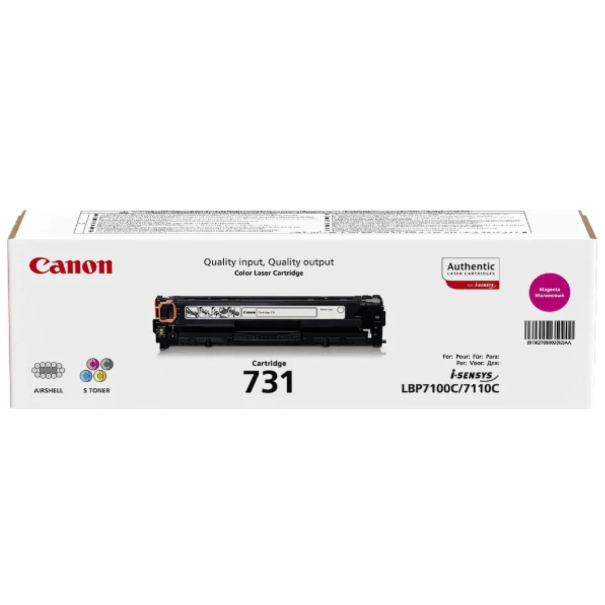 Canon 731 Magenta Toner Cartridge - 6270B002