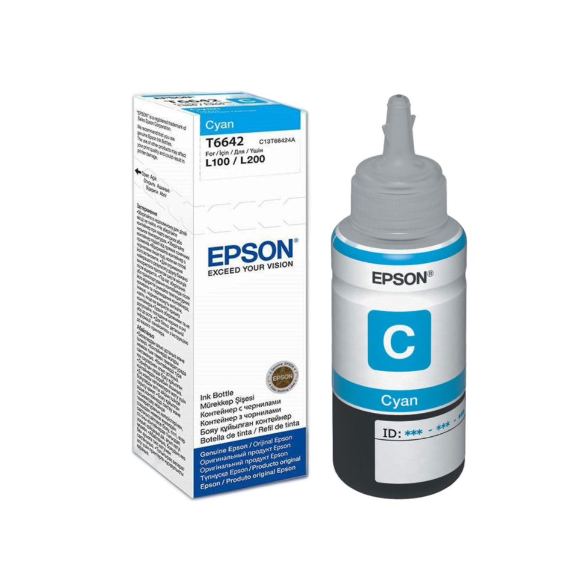 Epson T6642 Cyan Ink Bottle