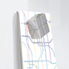 Sigel Magnetic Glass Board ARTVERUM,  78x48cm, White