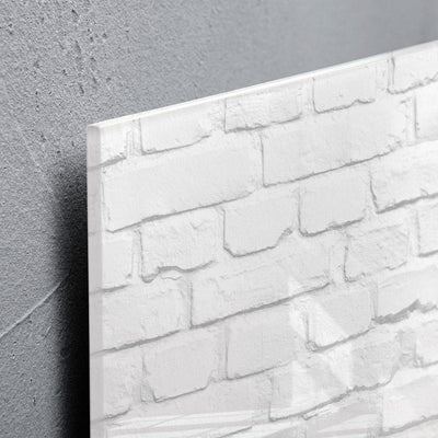 Sigel Magnetic Glass Board ARTVERUM,  48 x 48 cm, White Brick