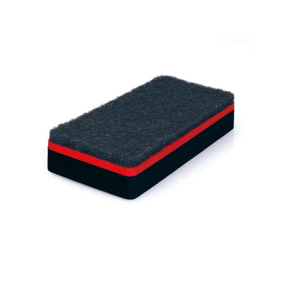 Sigel Magnetic Eraser for Glass Board Markers, 13 x 6 x 2.6 cm, Black