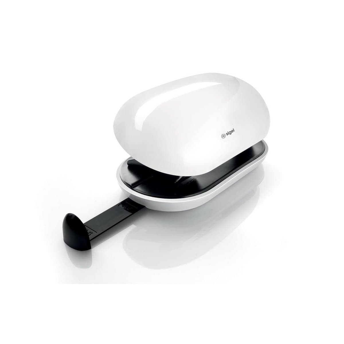 Sigel EYESTYLE 2 Hole Puncher, 10 Sheets Capacity, White