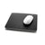 Sigel EYESTYLE Mouse Pad, Black with White padding and stitching