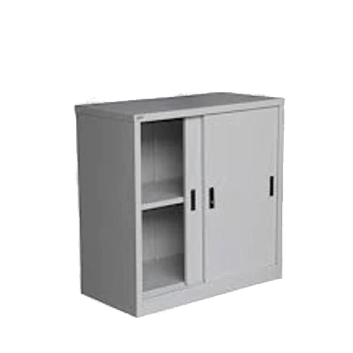 Rexel Filing Cupboard, 94x90.1x44.5 cm, Sliding Door, Grey