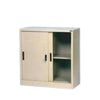 Rexel Filing Cupboard, 94x90.1x44.5 cm, Sliding Door, Beige