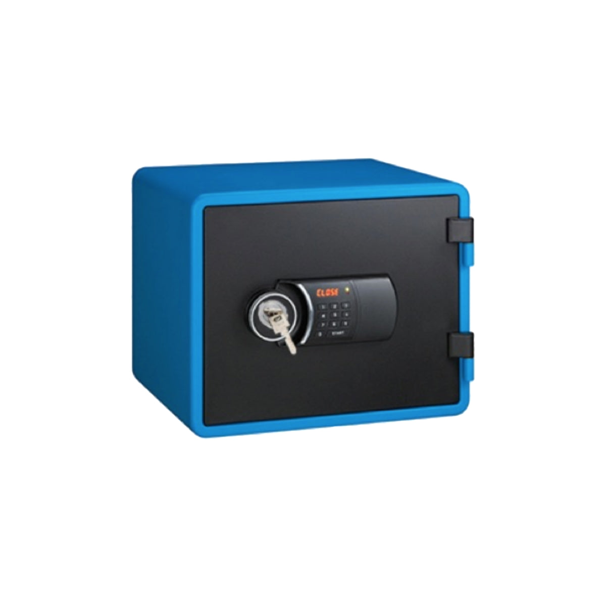 Eagle YESM-020K Fire Resistant Safe, Digital & Key Lock, Blue