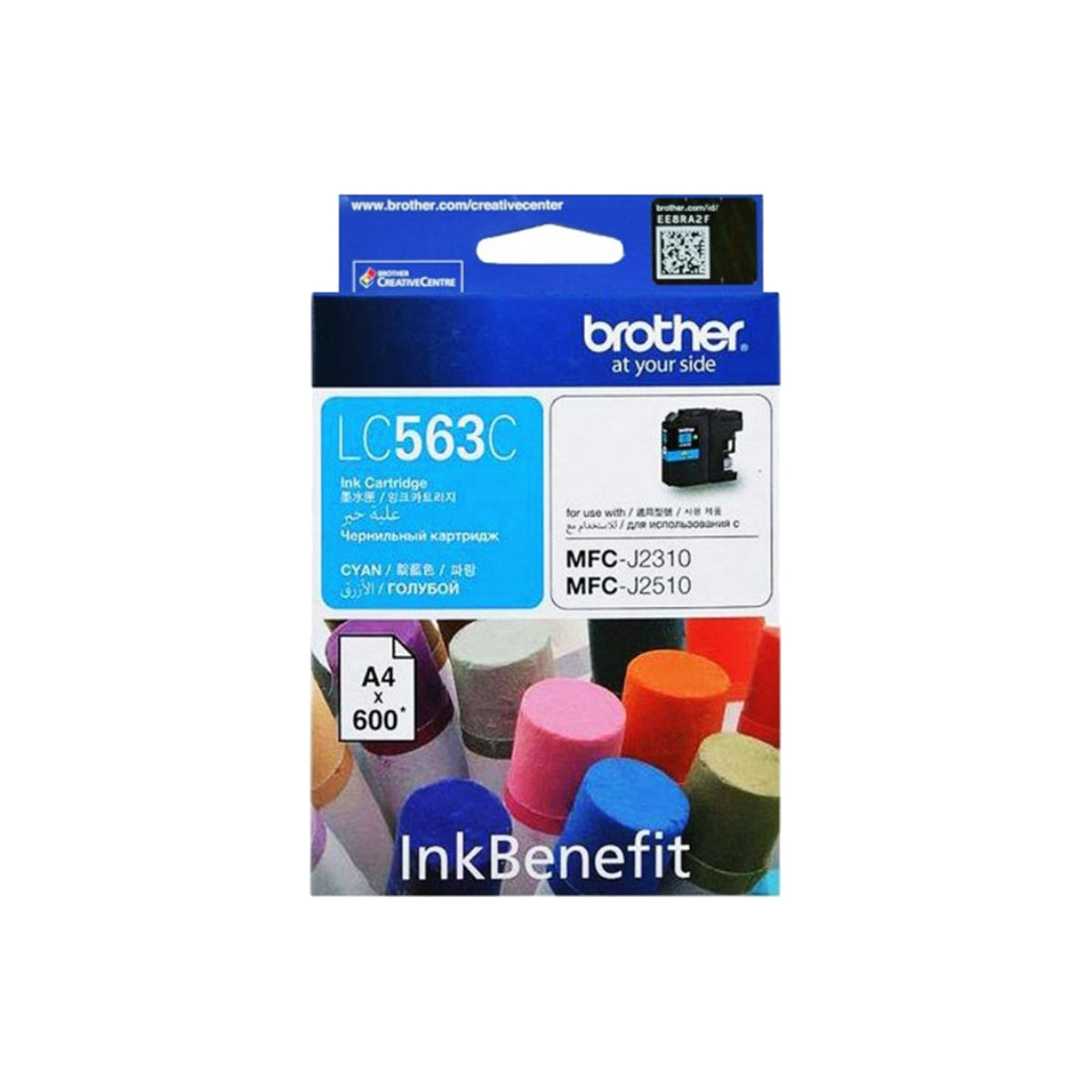 Brother LC563 Cyan Ink Cartridge - LC563C