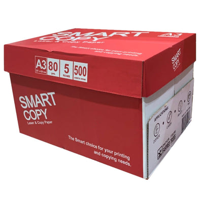 SMART COPY Paper A3, 80gsm, 500sheets/ream, White