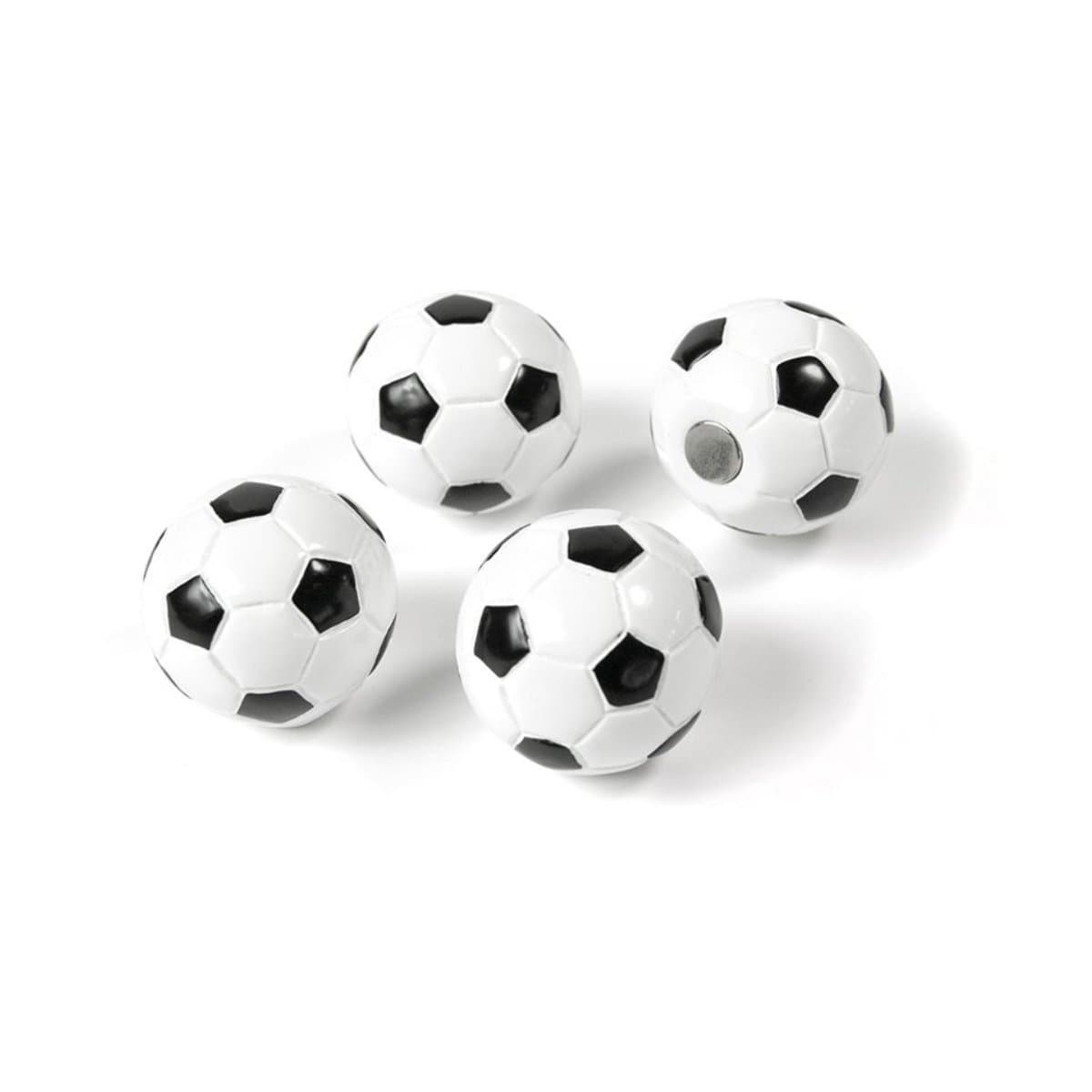 Trendform Magnets FOOTBALL, 4/pack, White/Black