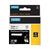Dymo IND Rhino Labels, Permanent Polyester 12 mm x 5.5m, Black on White - 18483/18764