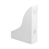 Durable Magazine Rack BASIC, White