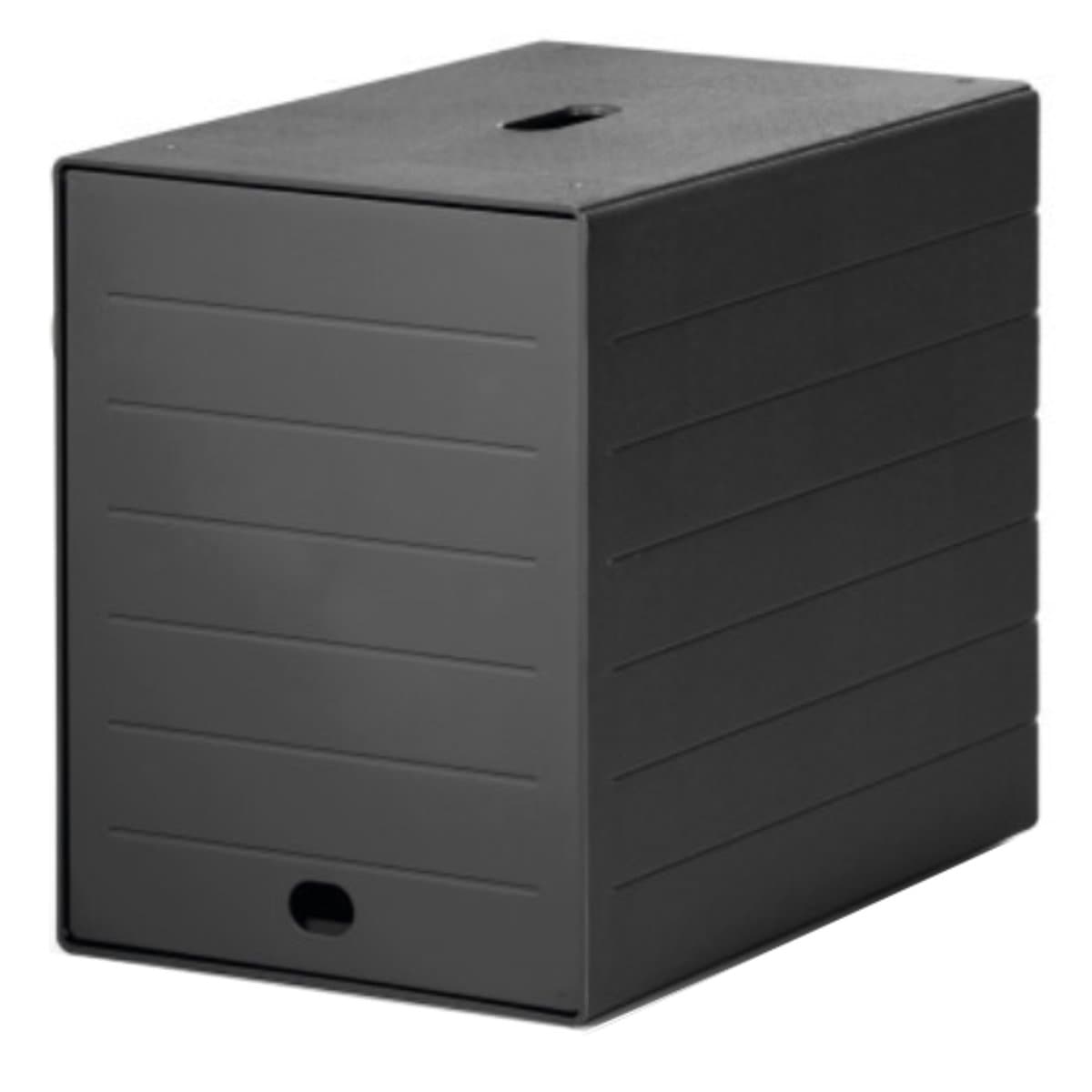 Durable Idealbox Plus, Letter Tray with Front Door, Black