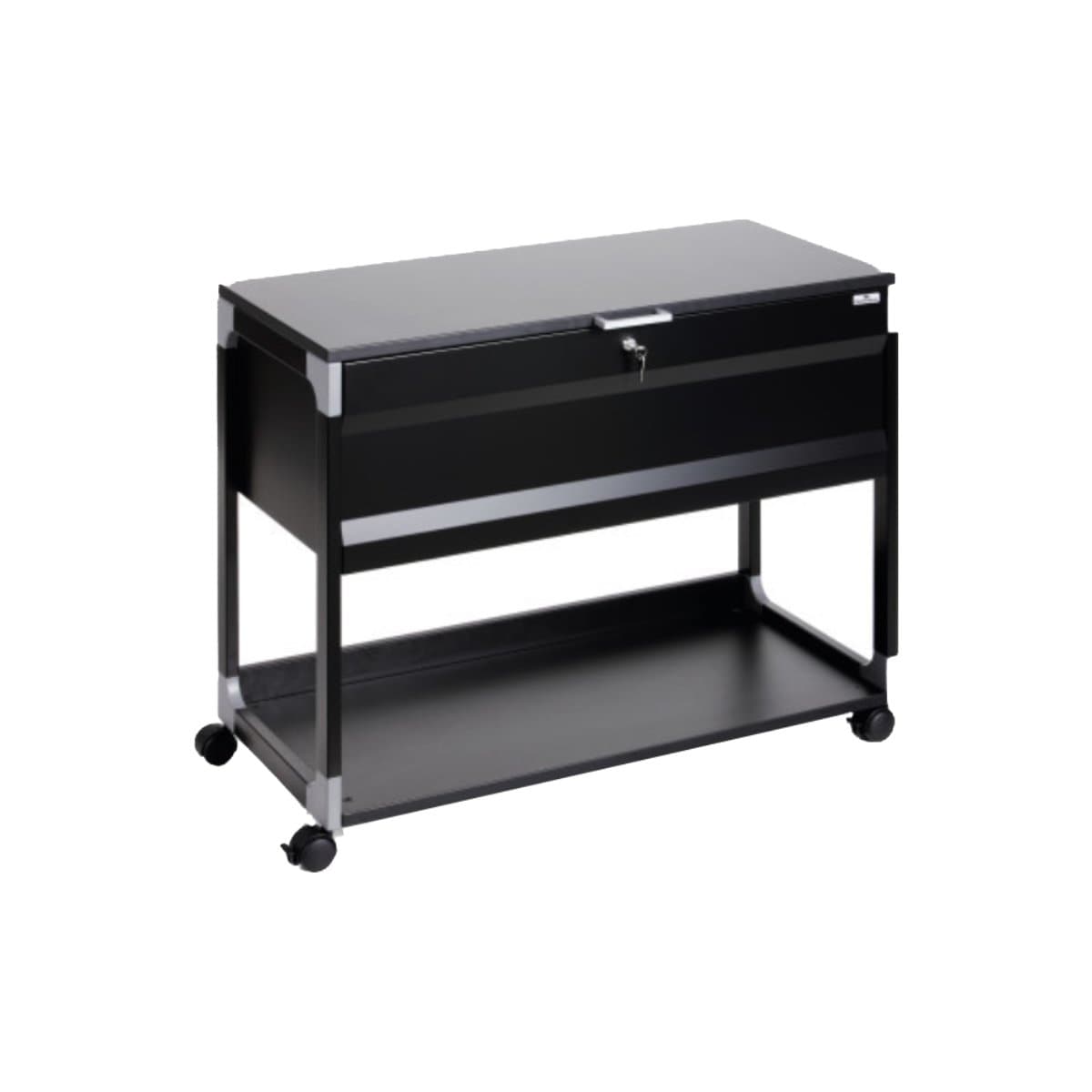 Durable Suspension File Trolley 100 Top, Black - Office Supplies ...