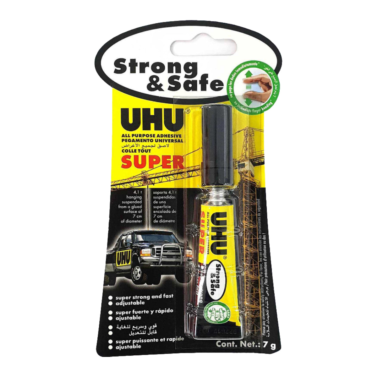 UHU Strong and Safe Glue Tube 7 g