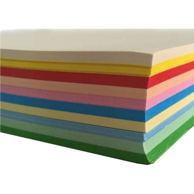 GALAXY BRITE Premium Color Paper A4, 80gsm, 250sheets/pack, Rainbow Pack