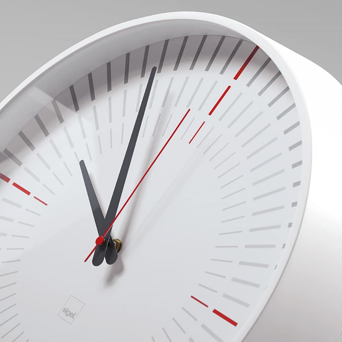Sigel ARTETEMPUS Wall Clock CANA, Radio Controlled, 36 cm, White