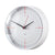 Sigel ARTETEMPUS Wall Clock CANA, Radio Controlled, 36 cm, White