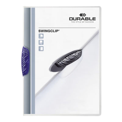 Durable Swingclip Folder A4, Dark Blue Clip