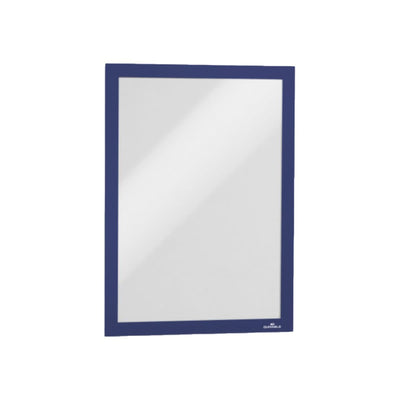 Durable DURAFRAME, Self­-Adhesive Magnetic Frame A4, 2/pack, Blue