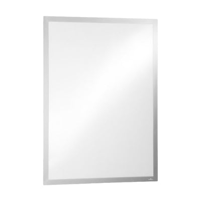 Durable DURAFRAME Poster, Self-Adhesive Magnetic Frame A2, Silver