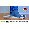 BLACKROLL® SMOOVE BOARD, active board for standing desk, White/Black