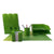 Durable Desk Set, Green