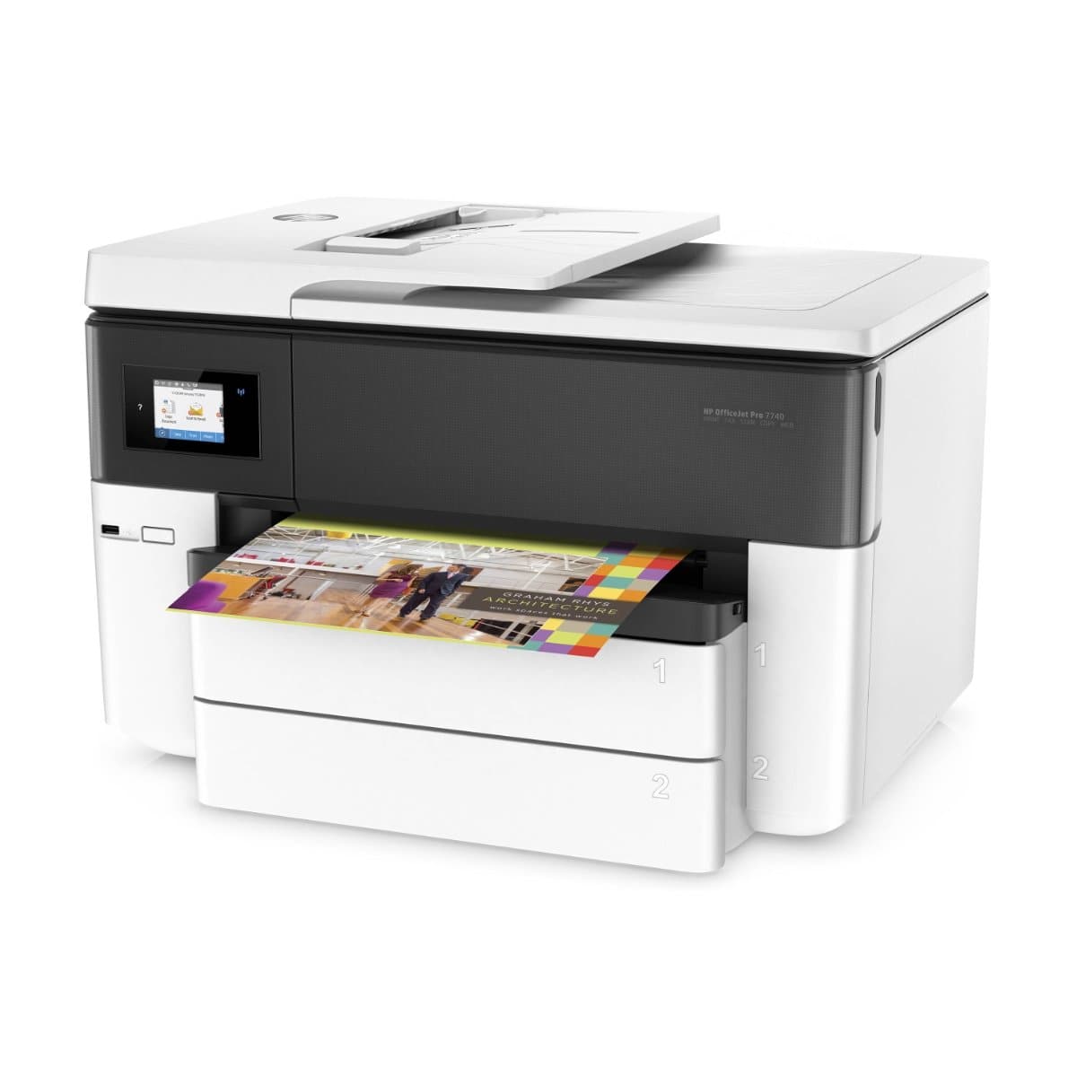 HP Officejet Pro 7740 Wide Format All in One Printer Home