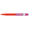 CARAN d'ACHE 849 Ballpoint Pen PAUL SMITH with Box, Warm Red/Melrose Pink - Limited Edition