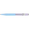 CARAN d'ACHE 849 Ballpoint Pen PAUL SMITH with Box, Sky Blue/Lavender - Limited Edition