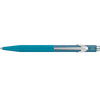 CARAN d'ACHE 849 Ballpoint Pen PAUL SMITH with Box, Cyan/Steel - Limited Edition