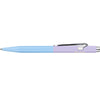 CARAN d'ACHE 849 Ballpoint Pen PAUL SMITH with Box, Sky Blue/Lavender - Limited Edition