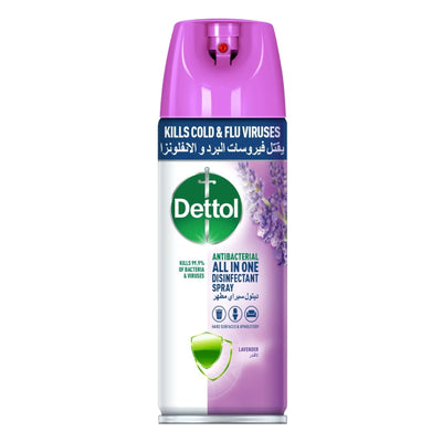 Dettol Disinfectant Aerosol Surface Spray, 450ml, Assorted Scents